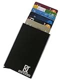 dein kleider minimalist design anti-theft rfid metal card wallet black|Amazon.co.uk:Customer reviews: DEIN KLEIDER Minimalist .